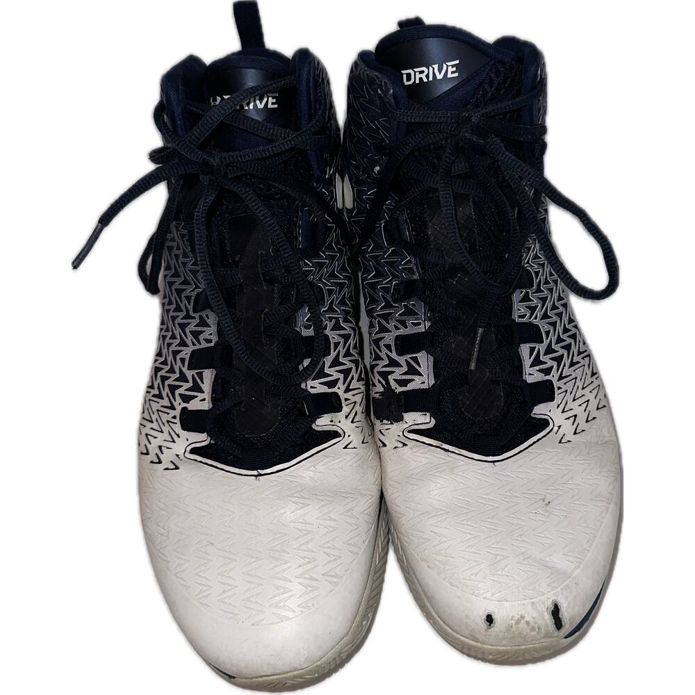 Under Armour ClutchFit Drive 3 High Top Basketball Navy/White Men's Sneaker 11‎